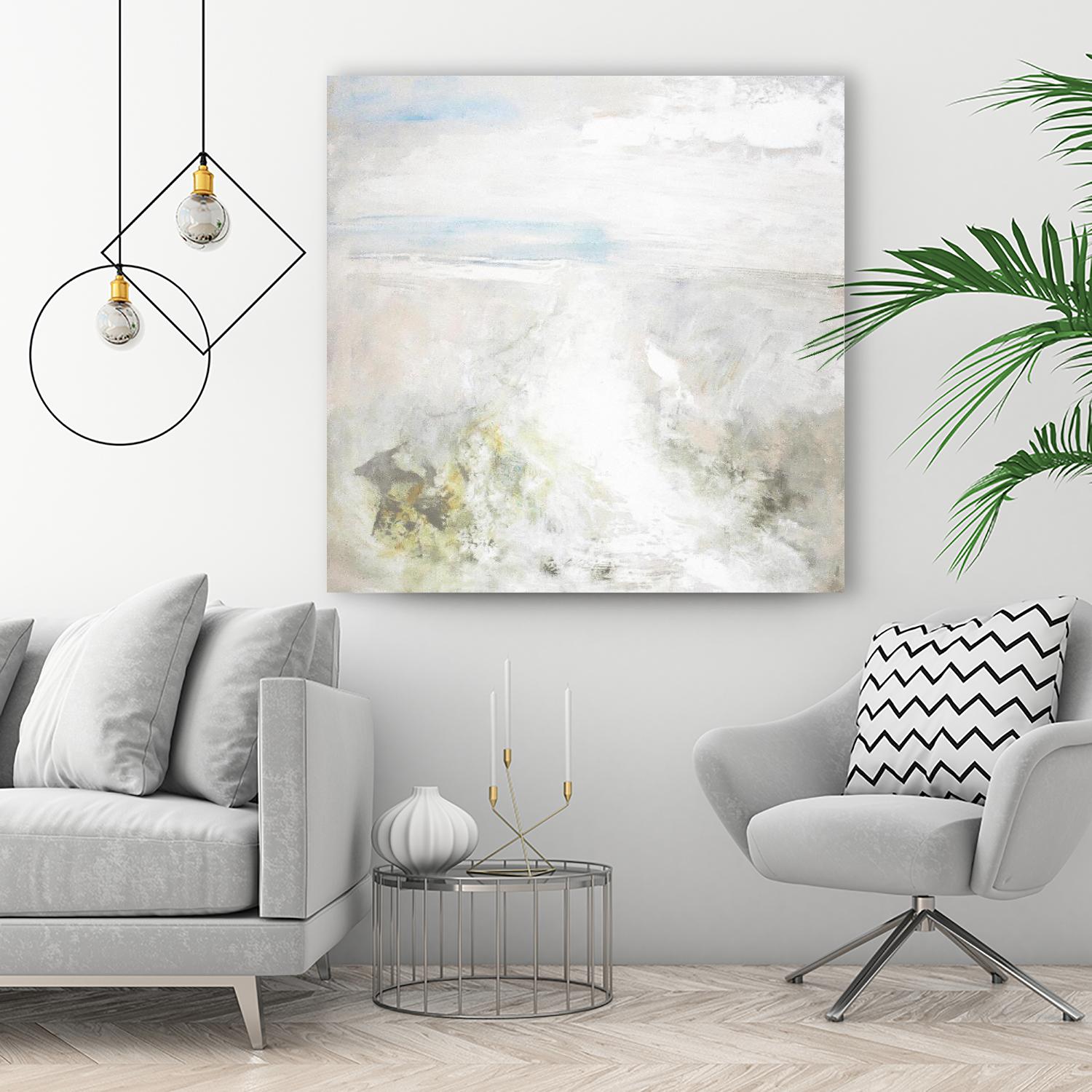 Sanibel Island by Mila Apperlo on GIANT ART - white coastal, contemporary, landscapes, beaches, ocean