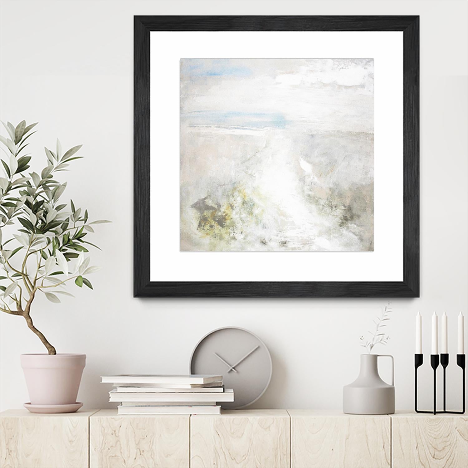Sanibel Island by Mila Apperlo on GIANT ART - white coastal, contemporary, landscapes, beaches, ocean