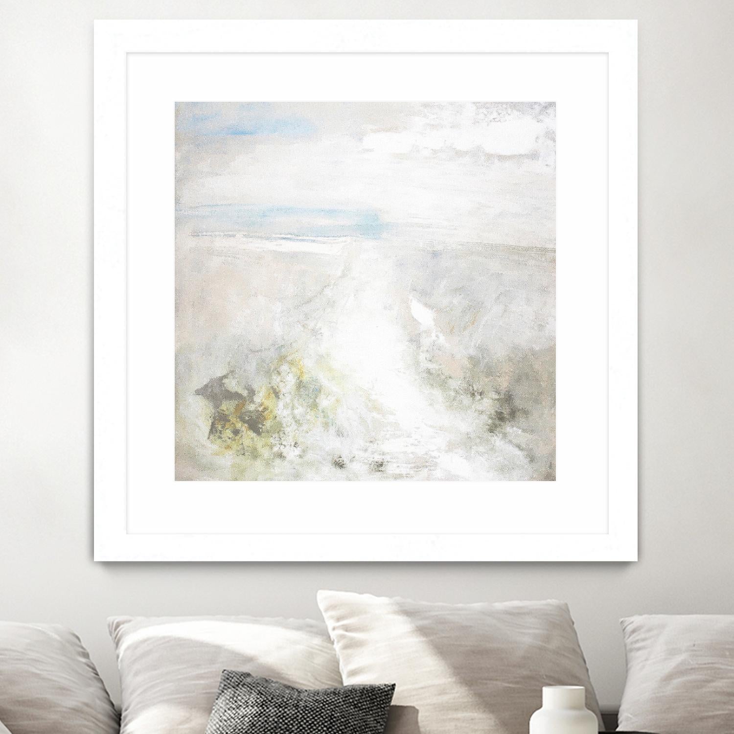 Sanibel Island by Mila Apperlo on GIANT ART - white coastal, contemporary, landscapes, beaches, ocean