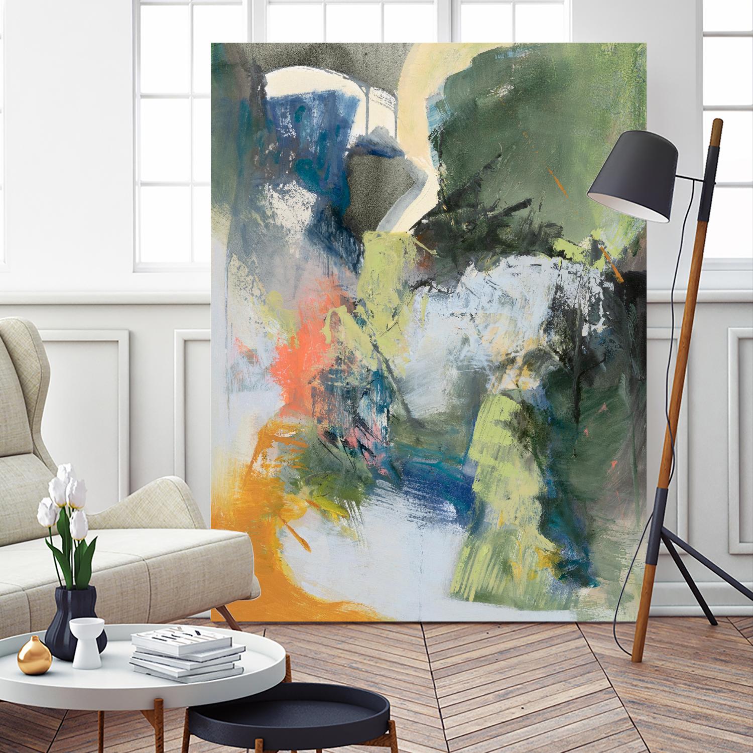 Asi Empieza by Emilia Arana on GIANT ART - multicolor abstracts, contemporary