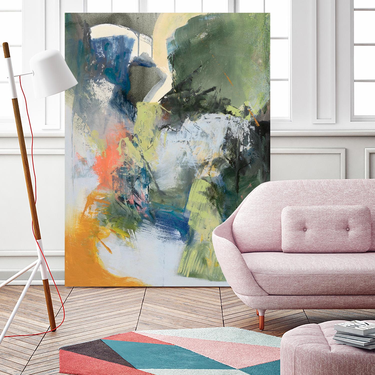 Asi Empieza by Emilia Arana on GIANT ART - multicolor abstracts, contemporary
