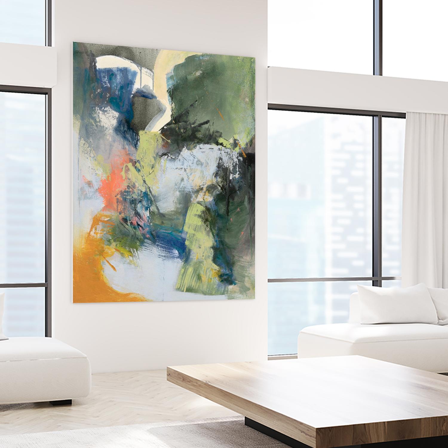 Asi Empieza by Emilia Arana on GIANT ART - multicolor abstracts, contemporary