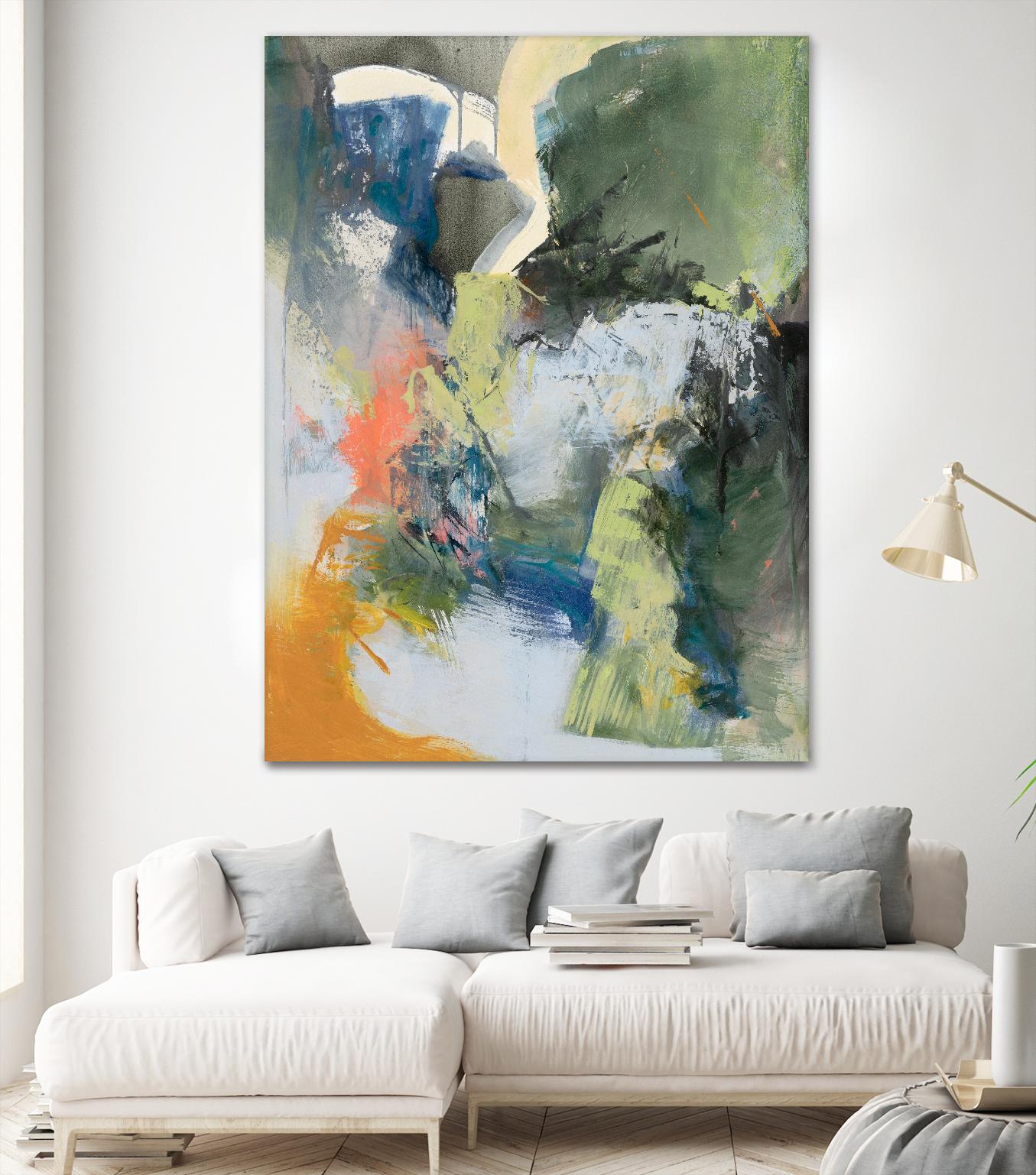 Asi Empieza by Emilia Arana on GIANT ART - multicolor abstracts, contemporary