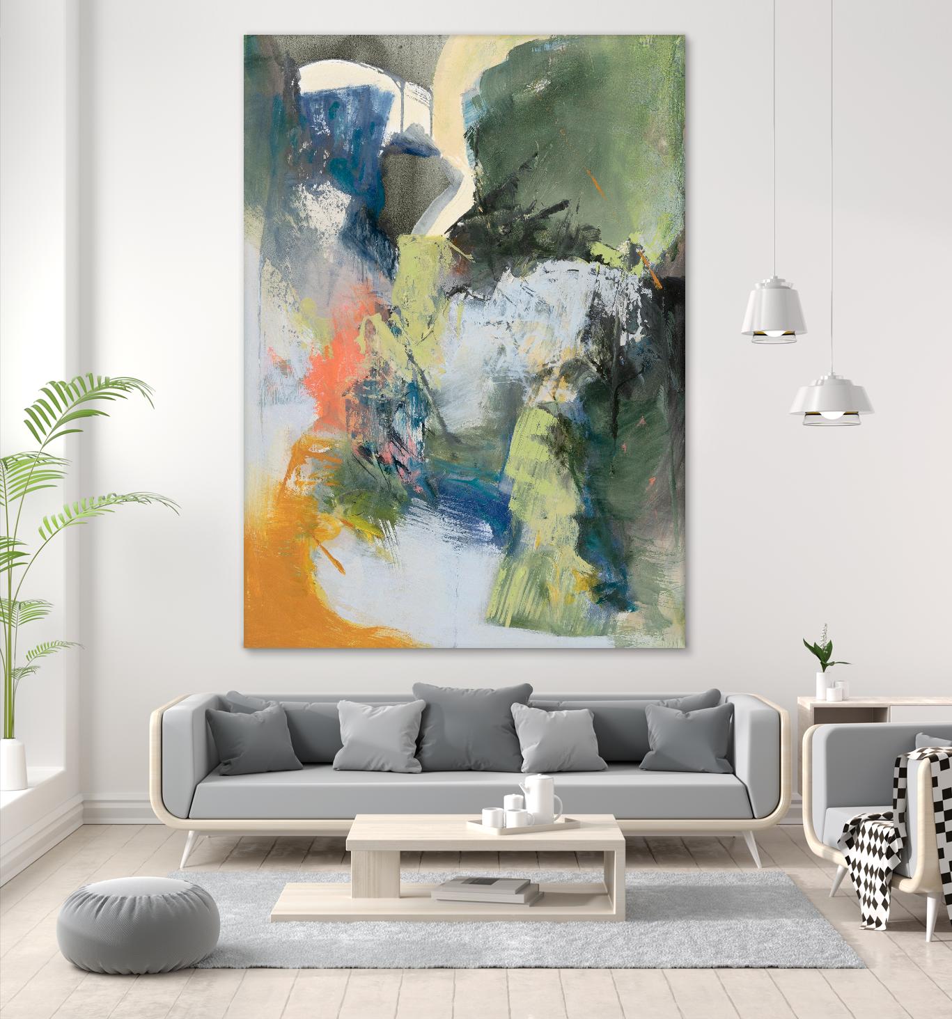 Asi Empieza by Emilia Arana on GIANT ART - multicolor abstracts, contemporary