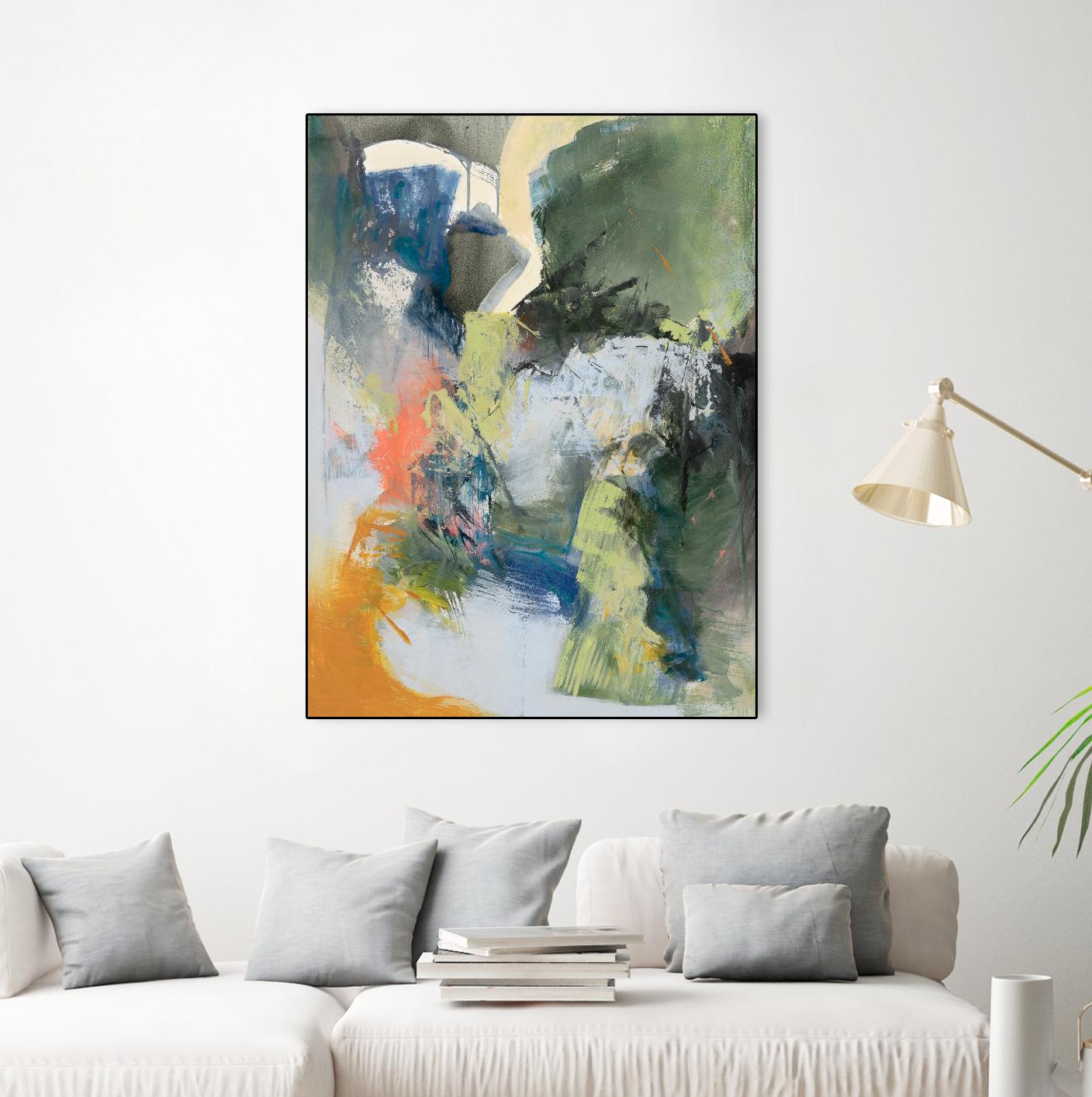 Asi Empieza by Emilia Arana on GIANT ART - multicolor abstracts, contemporary