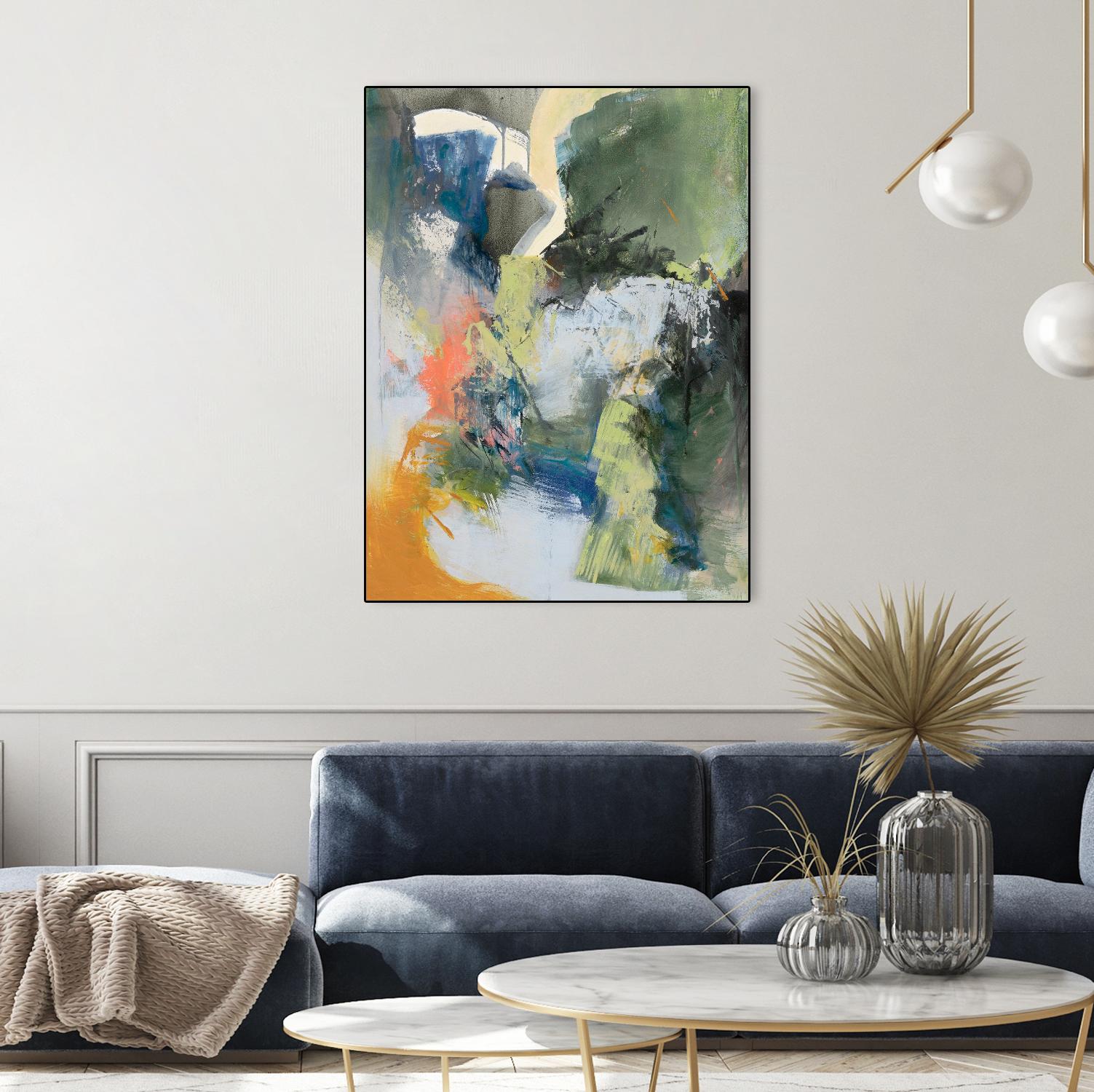 Asi Empieza by Emilia Arana on GIANT ART - multicolor abstracts, contemporary