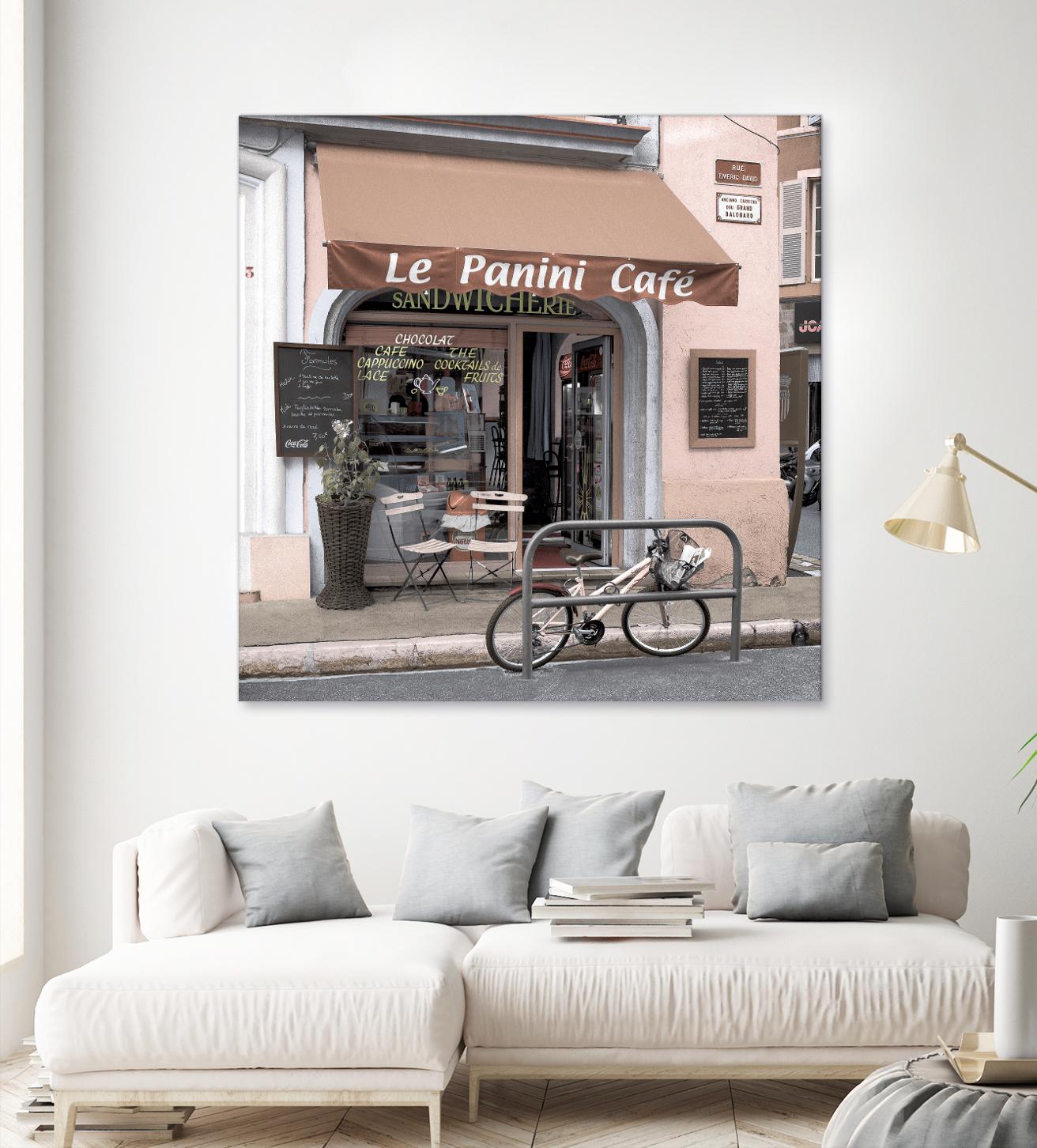 Le Panini Café by Alan Blaustein on GIANT ART - multicolor photography; landscapes; cuisine