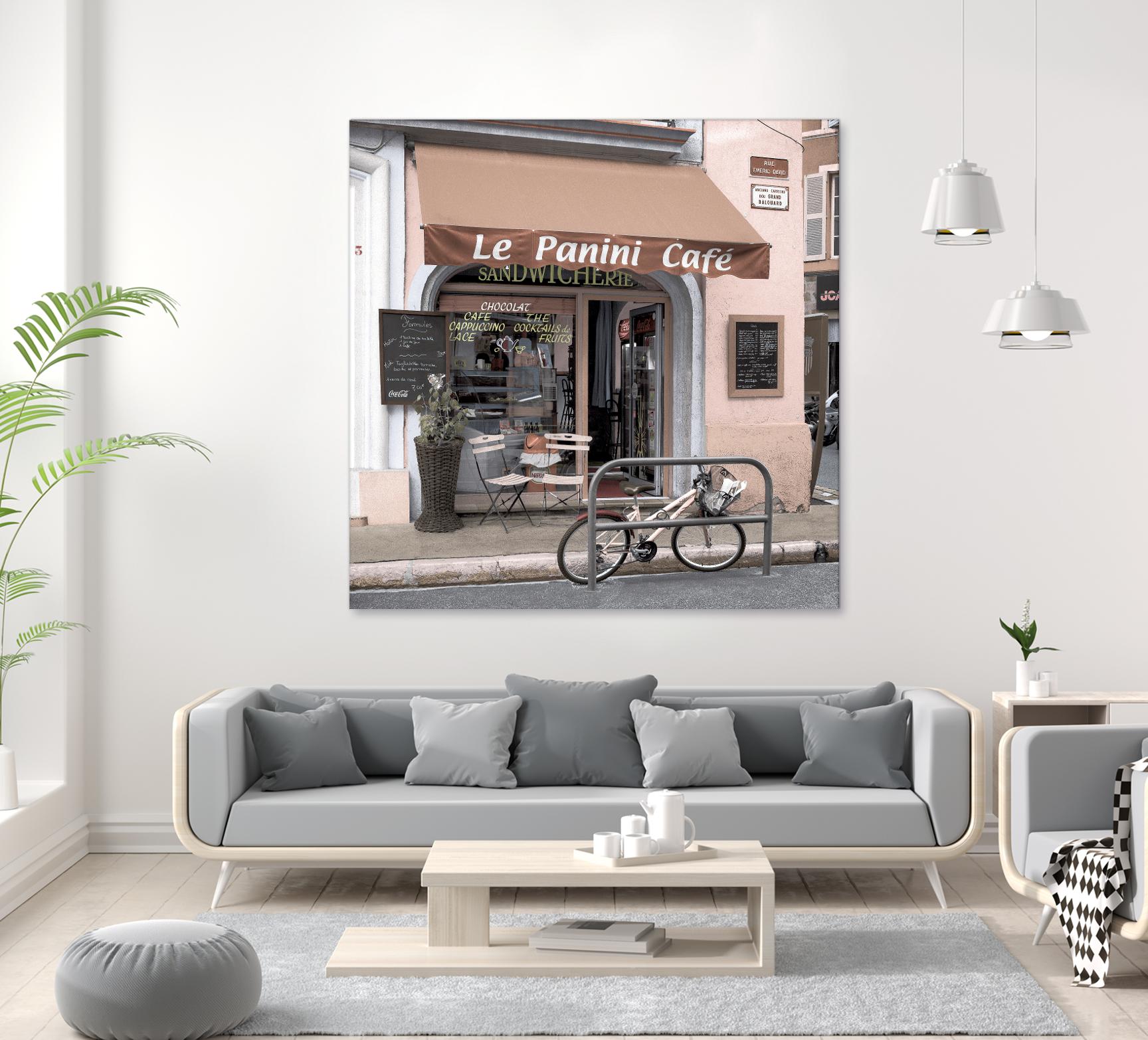 Le Panini Café by Alan Blaustein on GIANT ART - multicolor photography; landscapes; cuisine