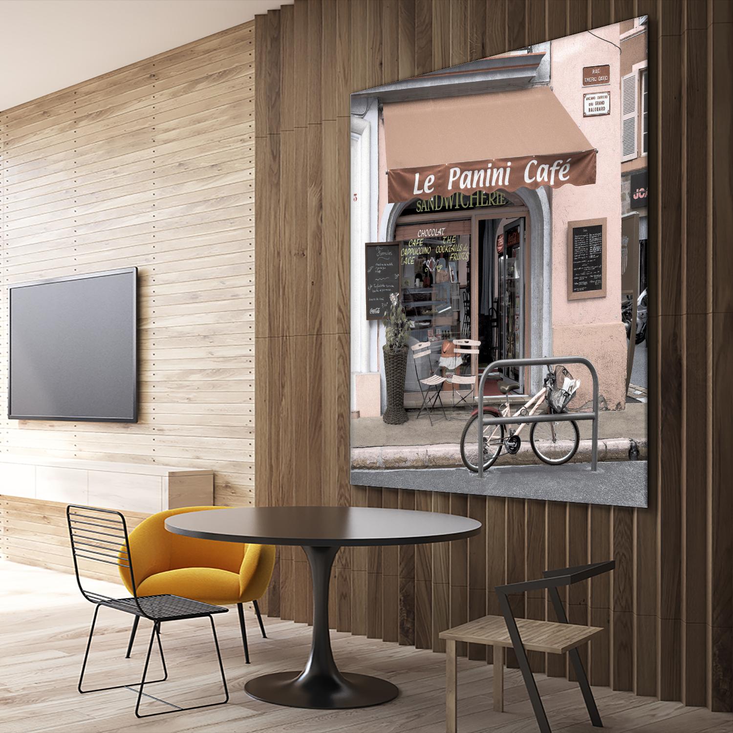 Le Panini Café by Alan Blaustein on GIANT ART - multicolor photography; landscapes; cuisine