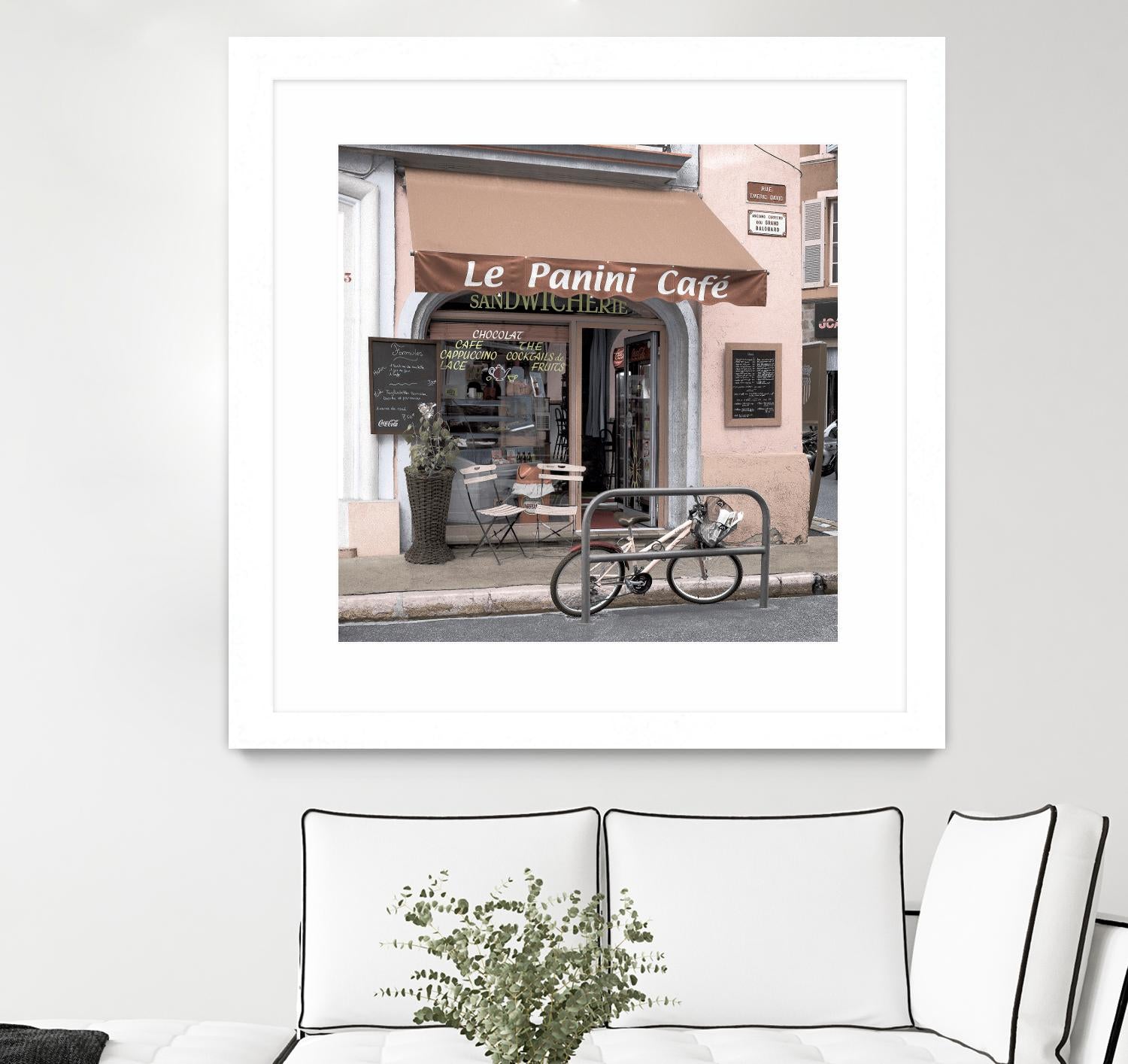 Le Panini Café by Alan Blaustein on GIANT ART - multicolor photography; landscapes; cuisine