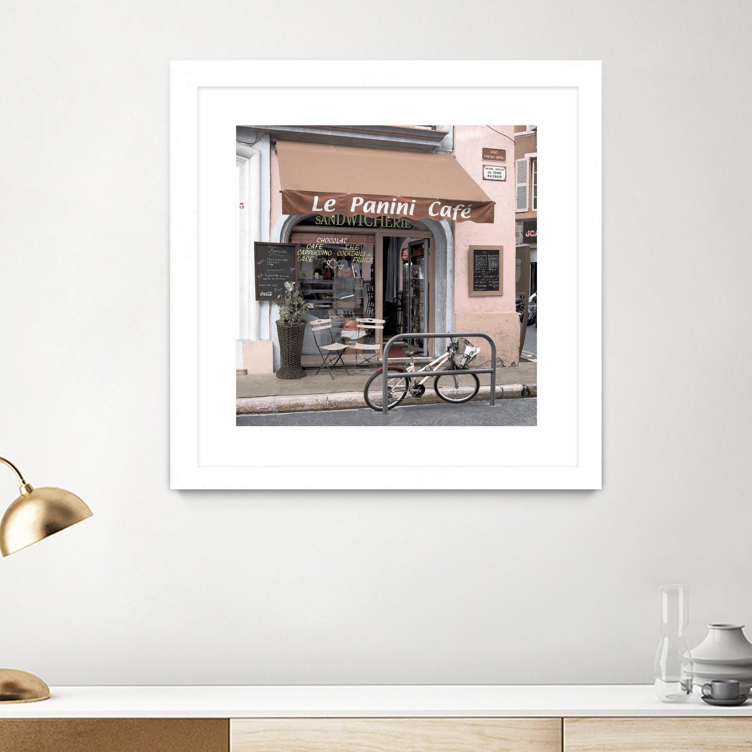 Le Panini Café by Alan Blaustein on GIANT ART - multicolor photography; landscapes; cuisine