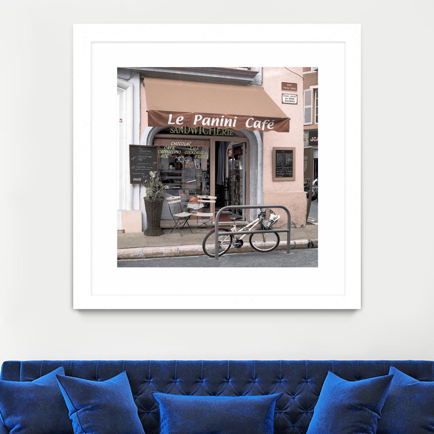 Le Panini Café by Alan Blaustein on GIANT ART - multicolor photography; landscapes; cuisine