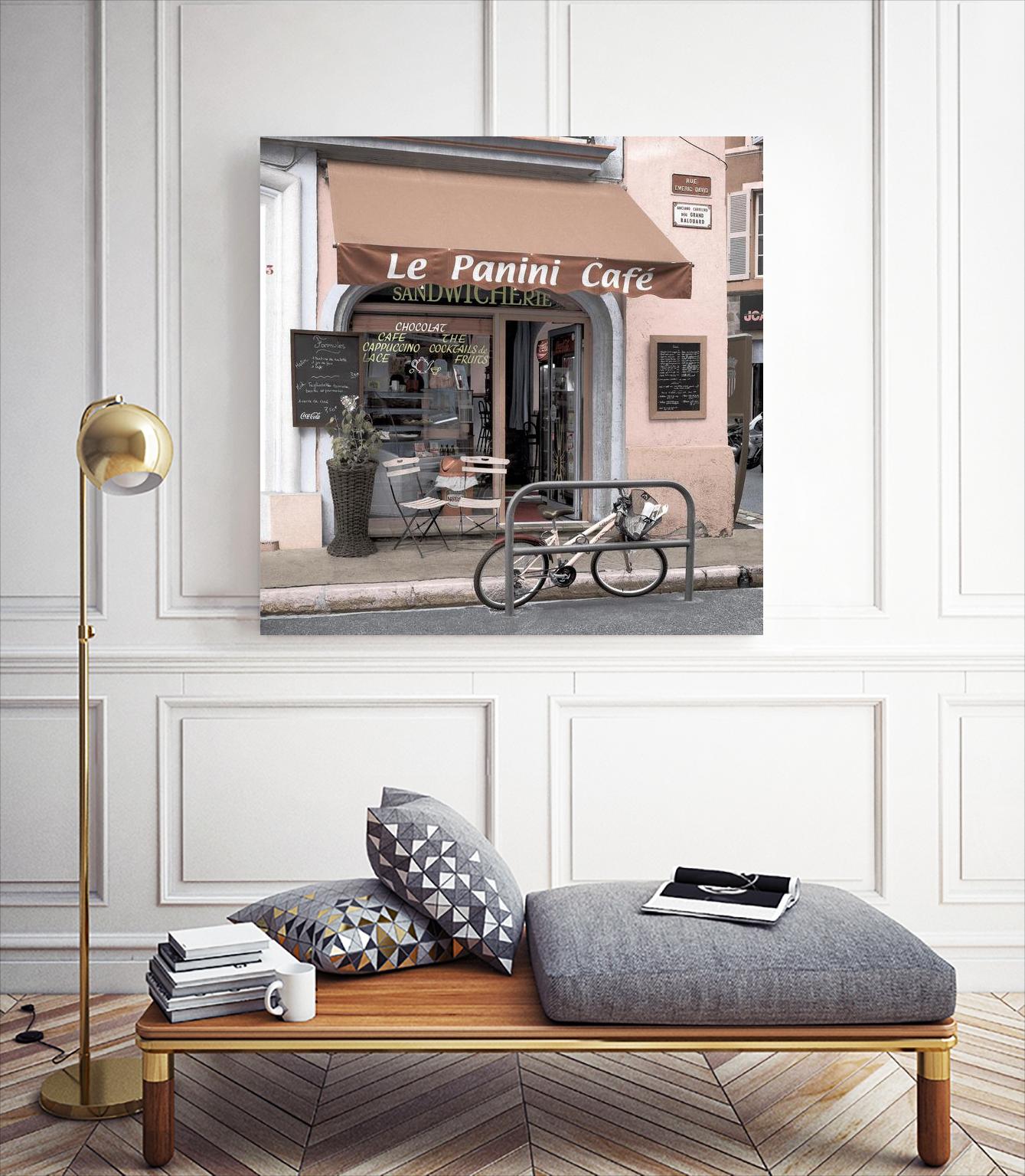 Le Panini Café by Alan Blaustein on GIANT ART - multicolor photography; landscapes; cuisine