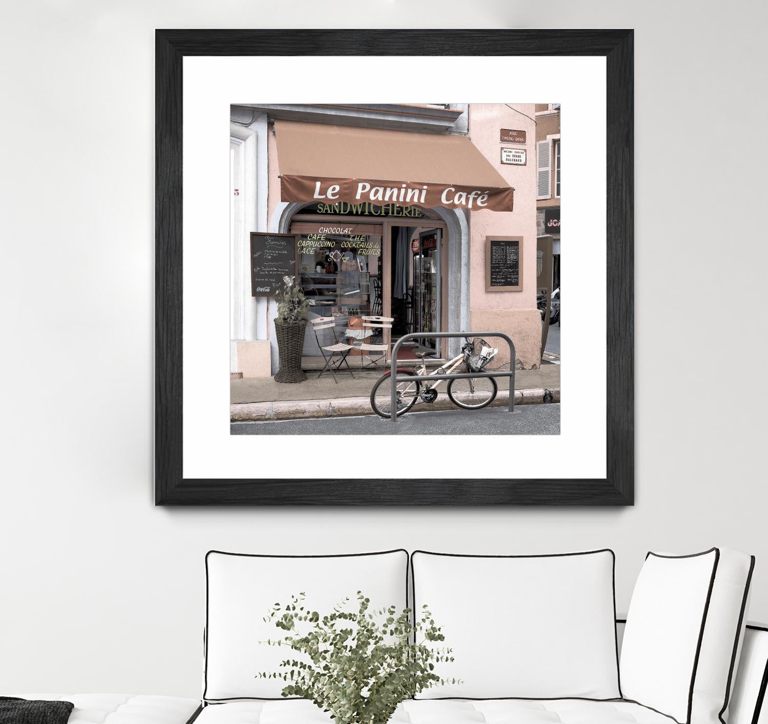 Le Panini Café by Alan Blaustein on GIANT ART - multicolor photography; landscapes; cuisine