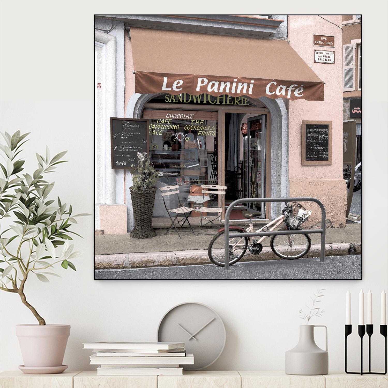 Le Panini Café by Alan Blaustein on GIANT ART - multicolor photography; landscapes; cuisine