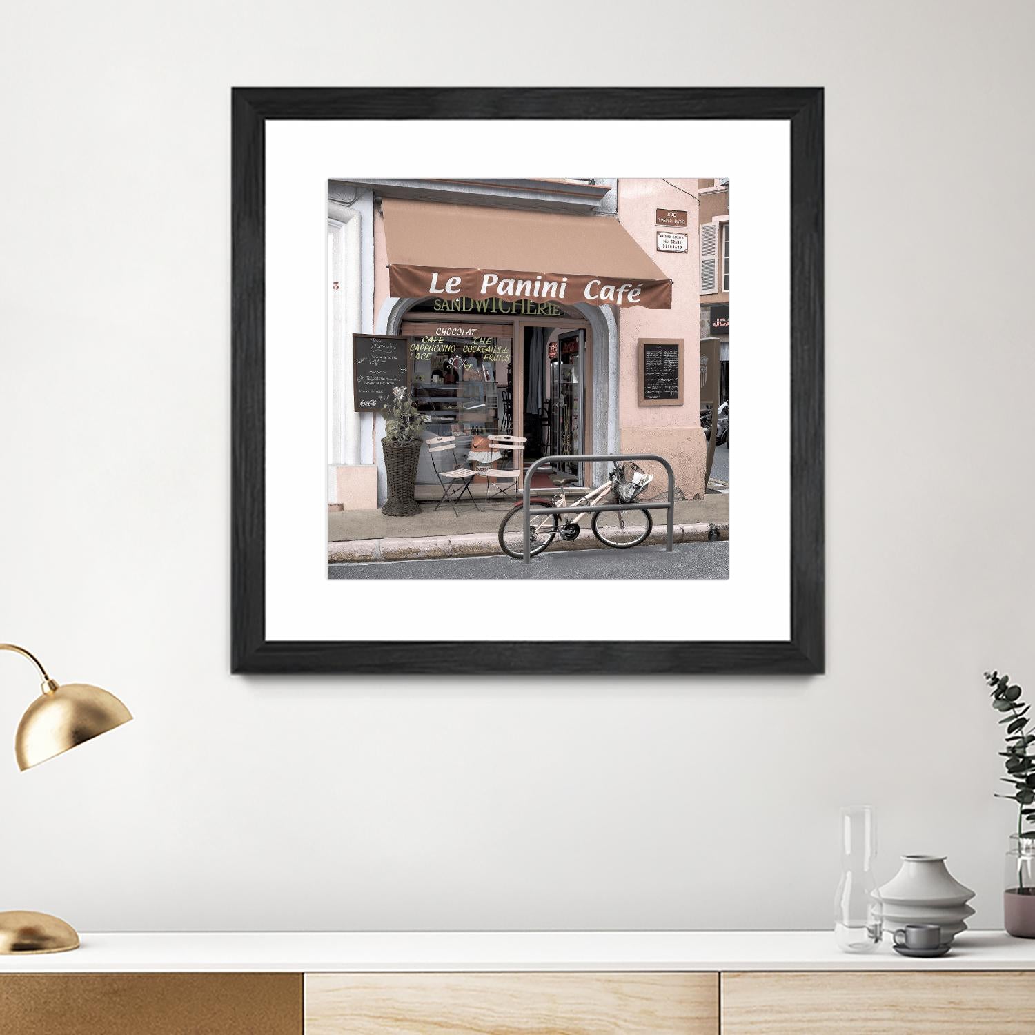 Le Panini Café by Alan Blaustein on GIANT ART - multicolor photography; landscapes; cuisine