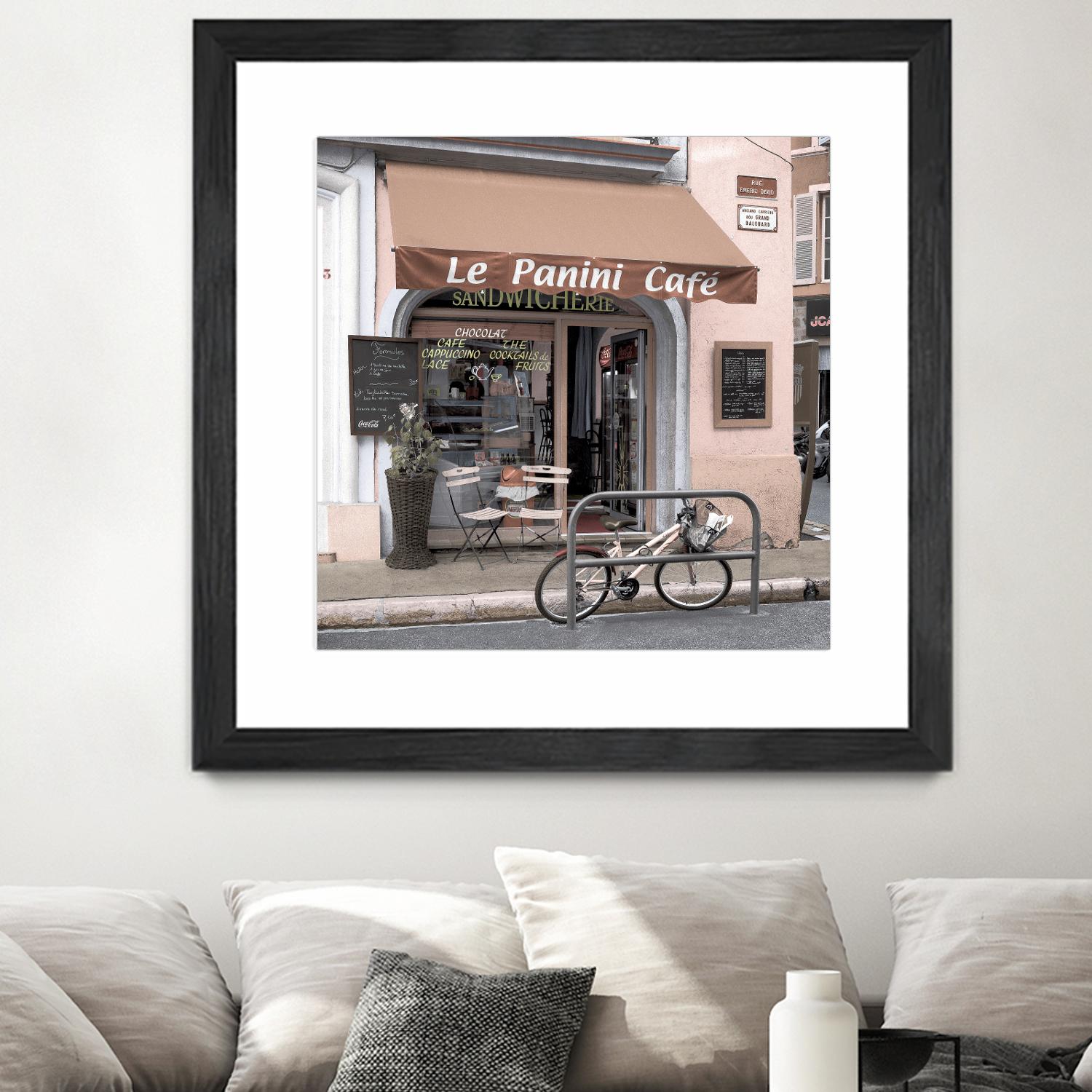 Le Panini Café by Alan Blaustein on GIANT ART - multicolor photography; landscapes; cuisine