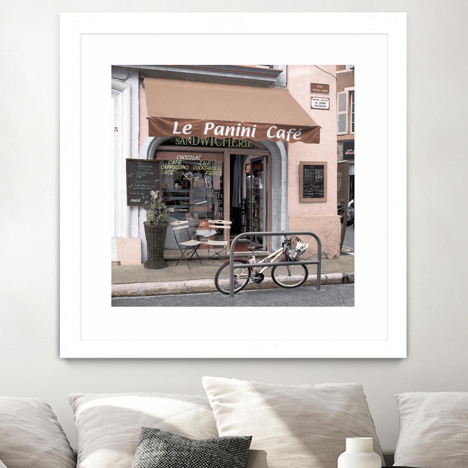 Le Panini Café by Alan Blaustein on GIANT ART - multicolor photography; landscapes; cuisine