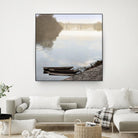 Boats on the Seine #2 by Alan Blaustein on GIANT ART - multicolor photography; landscapes