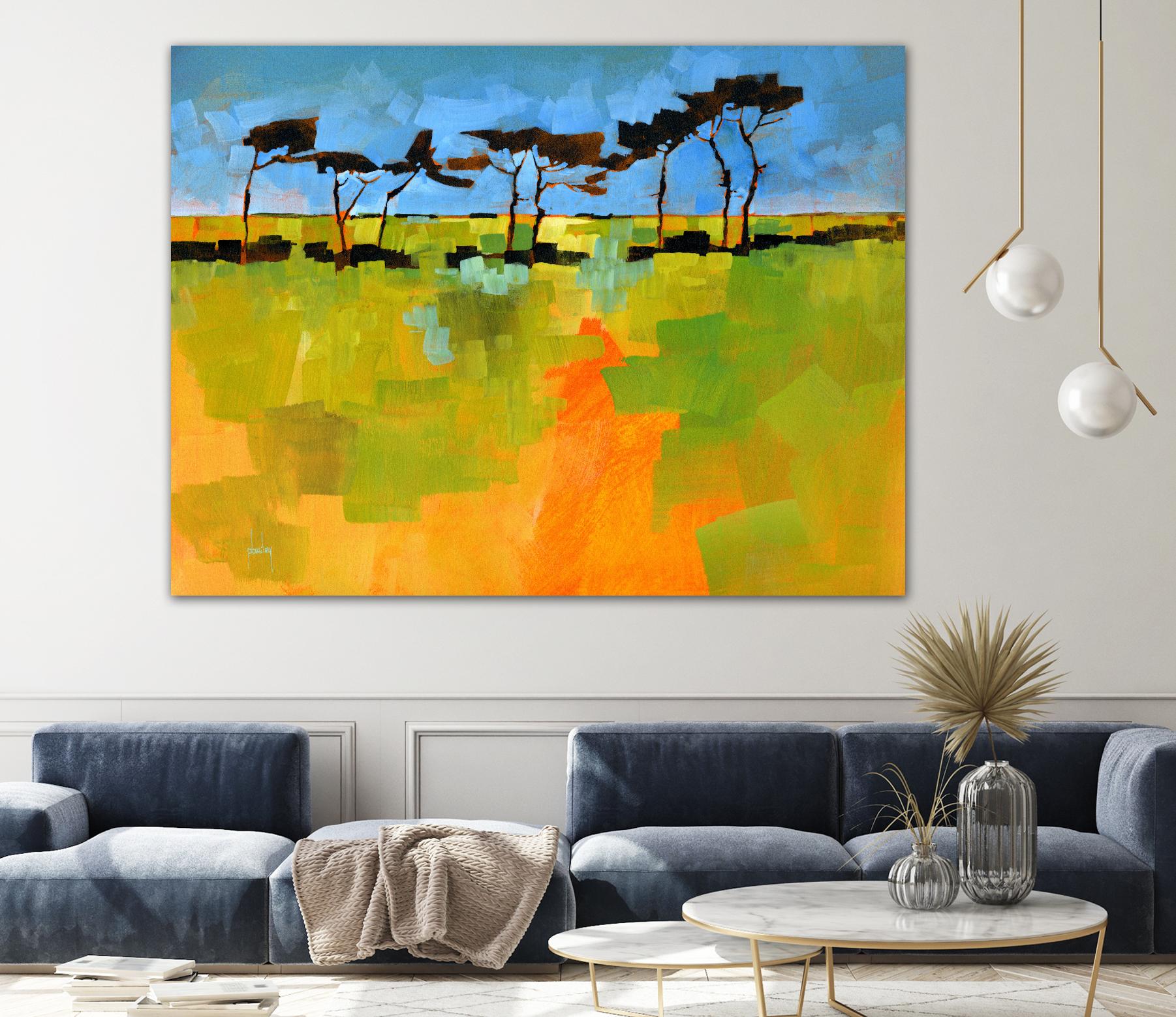 Suffolk Scots by Paul Bailey on GIANT ART - multicolor landscapes; contemporary