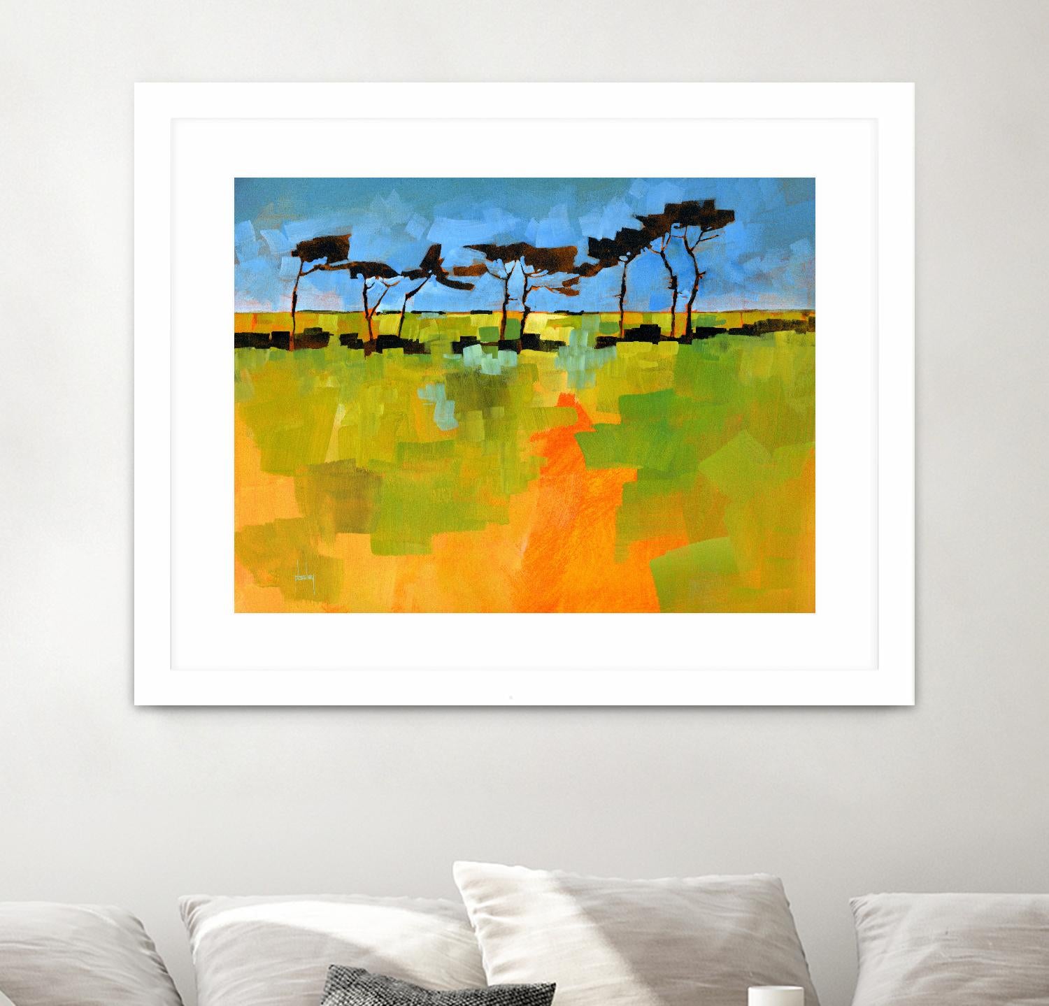 Suffolk Scots by Paul Bailey on GIANT ART - multicolor landscapes; contemporary