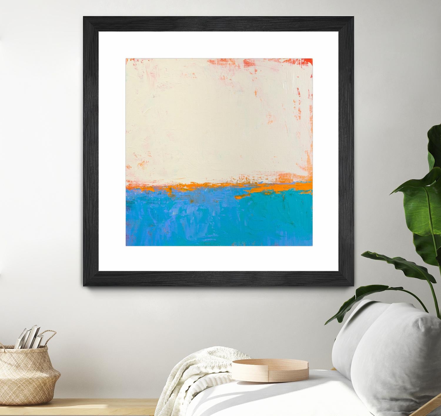 Calm seas by Don Bishop on GIANT ART - beige abstract
