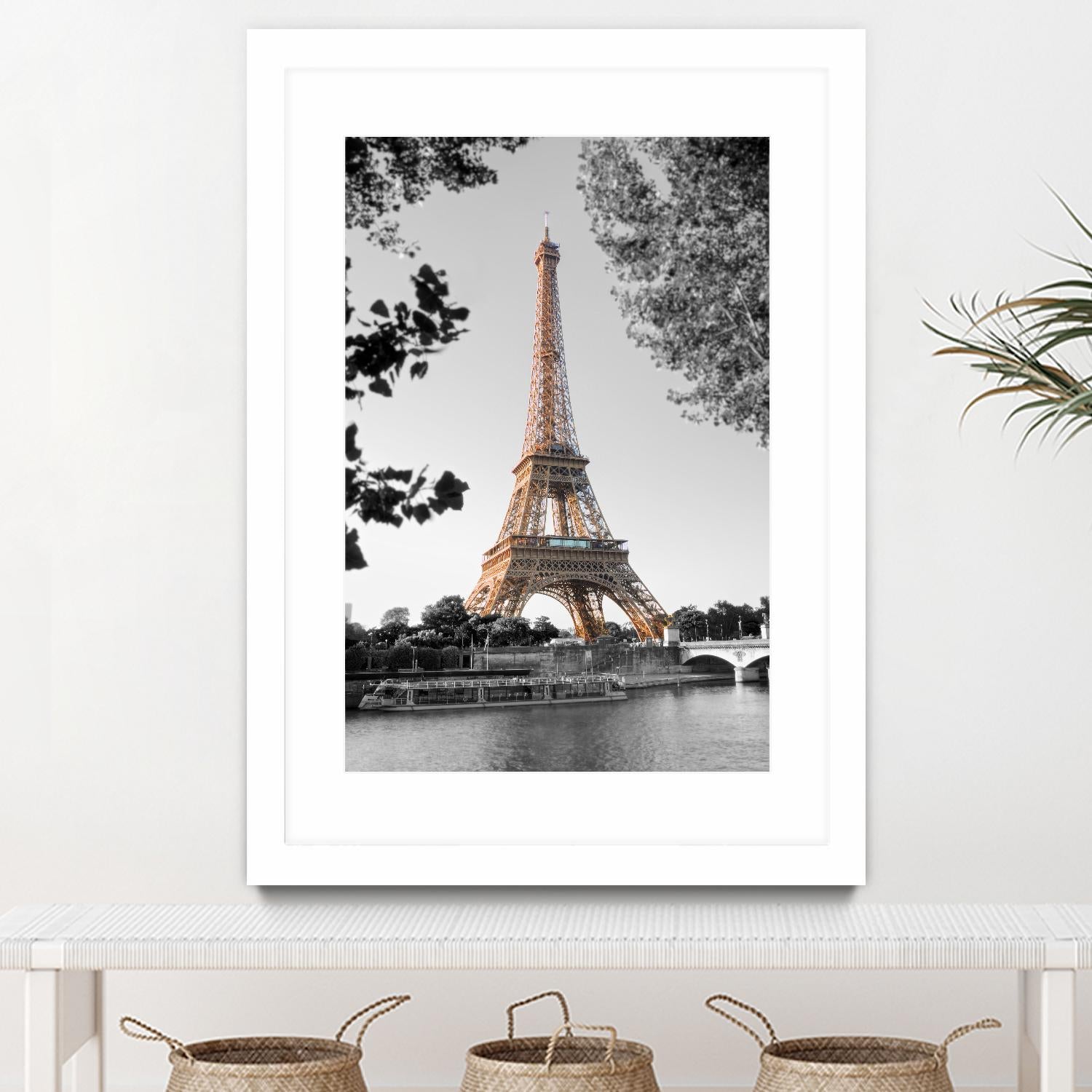 Matin sur la Seine by Alan Blaustein on GIANT ART - multicolor photography; people/places; landscapes