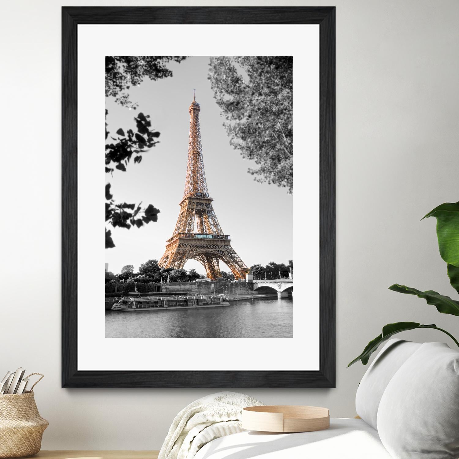 Matin sur la Seine by Alan Blaustein on GIANT ART - multicolor photography; people/places; landscapes