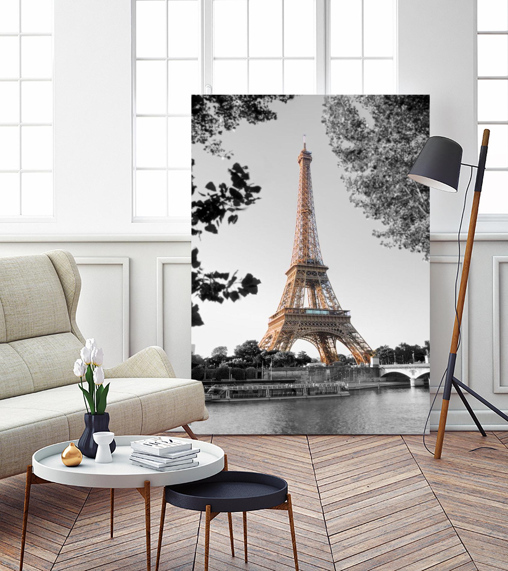 Matin sur la Seine by Alan Blaustein on GIANT ART - multicolor photography; people/places; landscapes