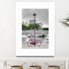 Bicycle St Martin Canal #1 by Alan Blaustein on GIANT ART - multicolor photography; landscapes; people/places