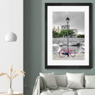 Bicycle St Martin Canal #1 by Alan Blaustein on GIANT ART - multicolor photography; landscapes; people/places