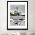 Bicycle St Martin Canal #1 by Alan Blaustein on GIANT ART - multicolor photography; landscapes; people/places
