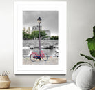 Bicycle St Martin Canal #1 by Alan Blaustein on GIANT ART - multicolor photography; landscapes; people/places