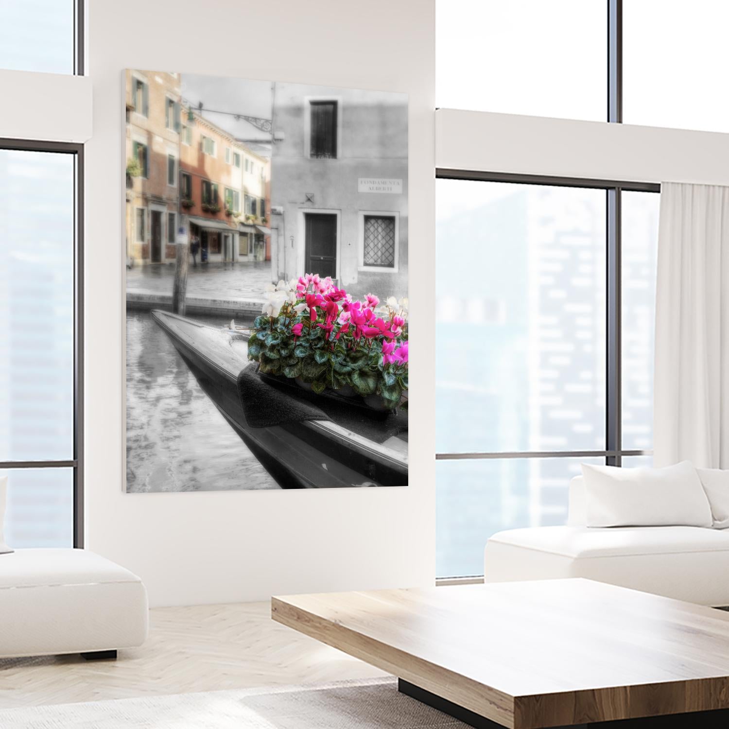 Canal Fiori #1 by Alan Blaustein on GIANT ART - multicolor photography; landscapes