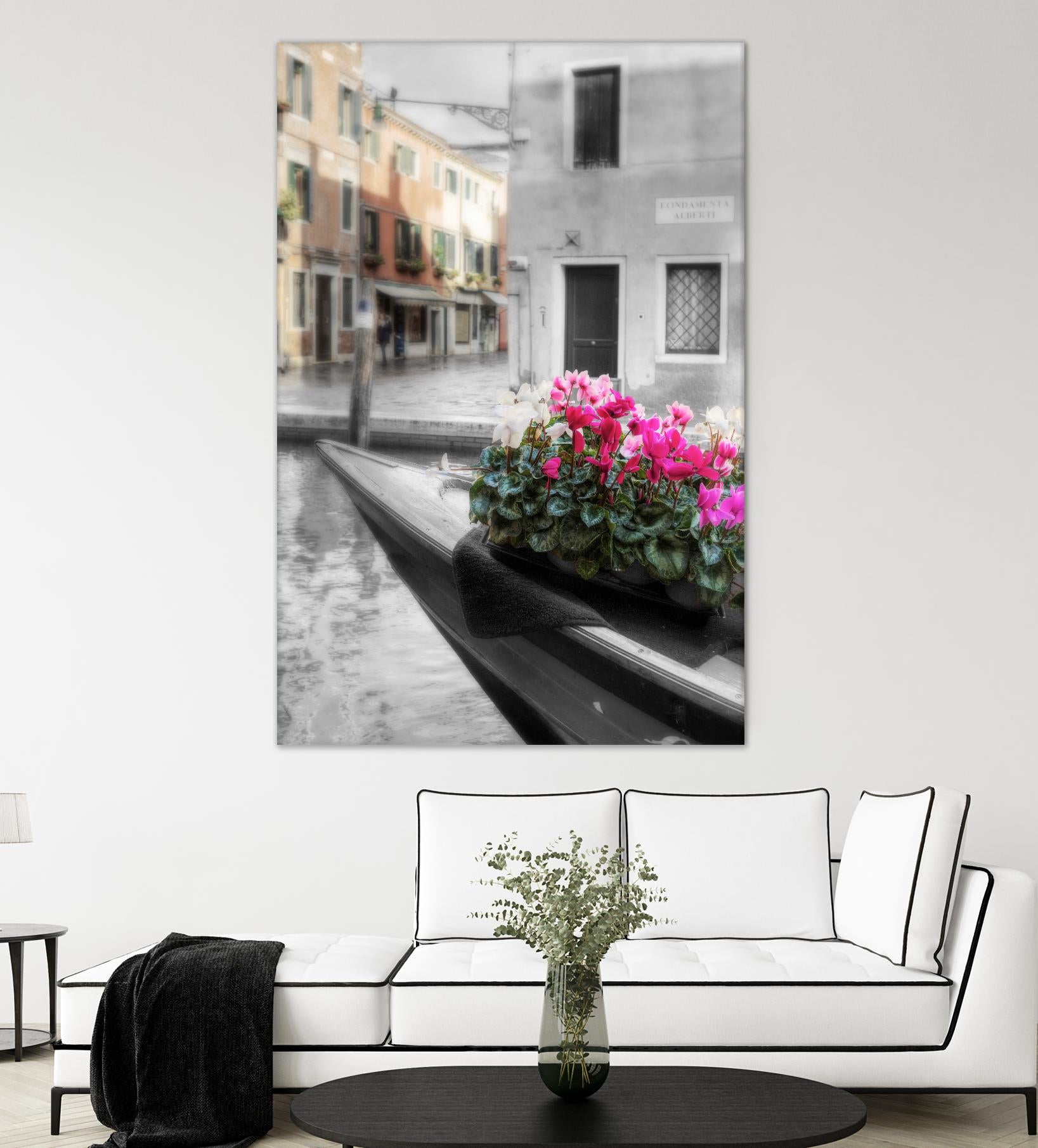 Canal Fiori #1 by Alan Blaustein on GIANT ART - multicolor photography; landscapes