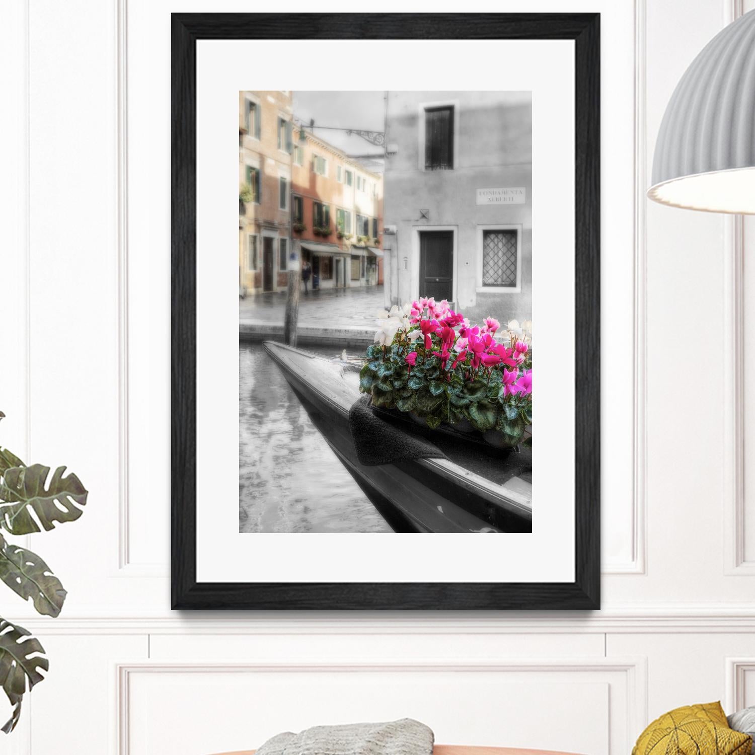 Canal Fiori #1 by Alan Blaustein on GIANT ART - multicolor photography; landscapes