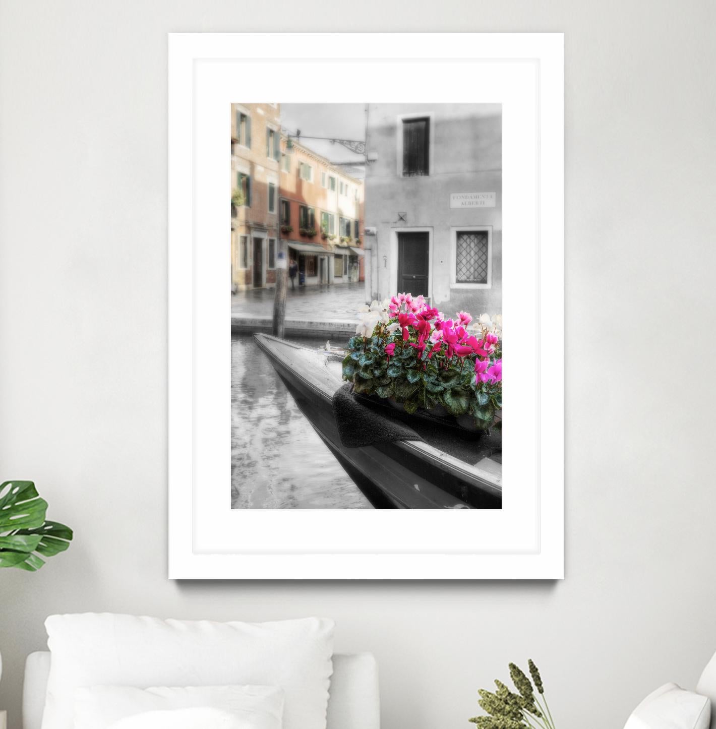 Canal Fiori #1 by Alan Blaustein on GIANT ART - multicolor photography; landscapes