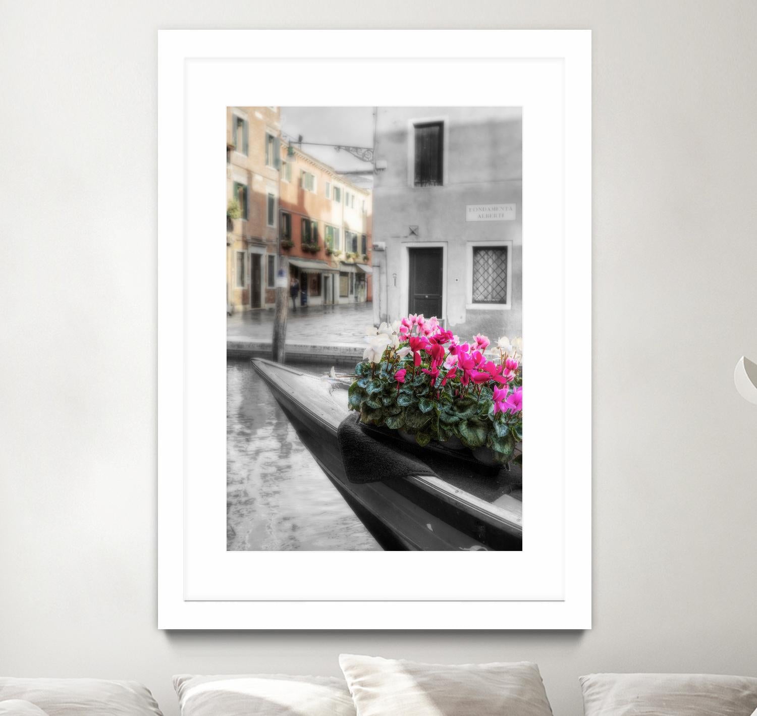 Canal Fiori #1 by Alan Blaustein on GIANT ART - multicolor photography; landscapes