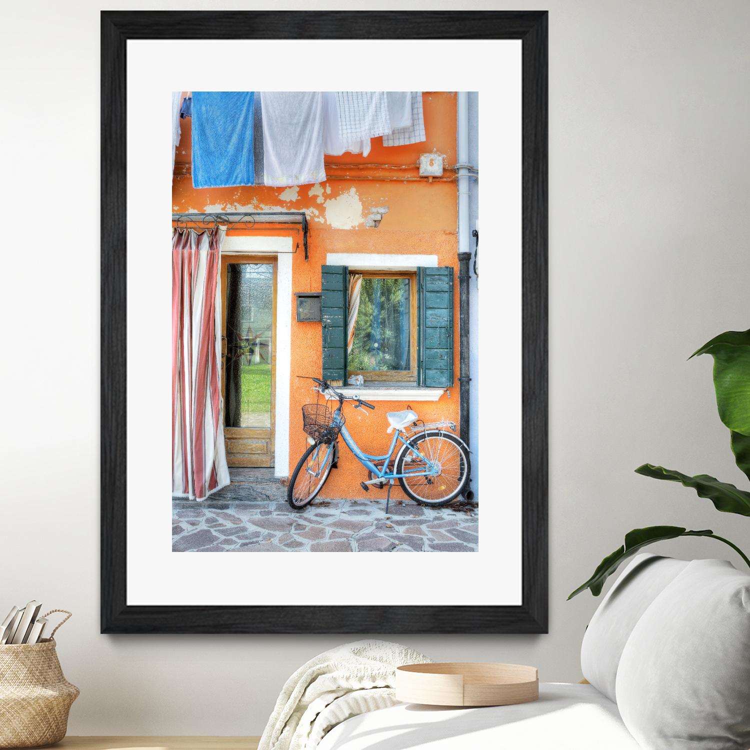 Island Bicicletta #2 by Alan Blaustein on GIANT ART - multicolor photography; landscapes