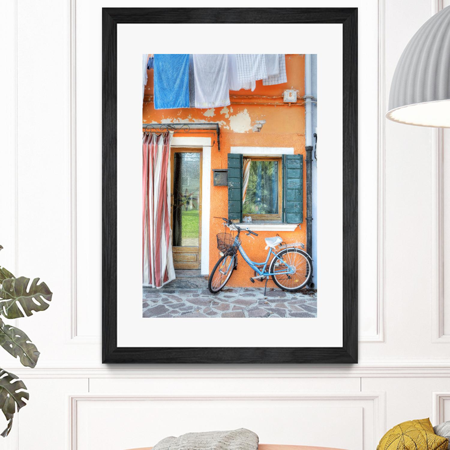 Island Bicicletta #2 by Alan Blaustein on GIANT ART - multicolor photography; landscapes