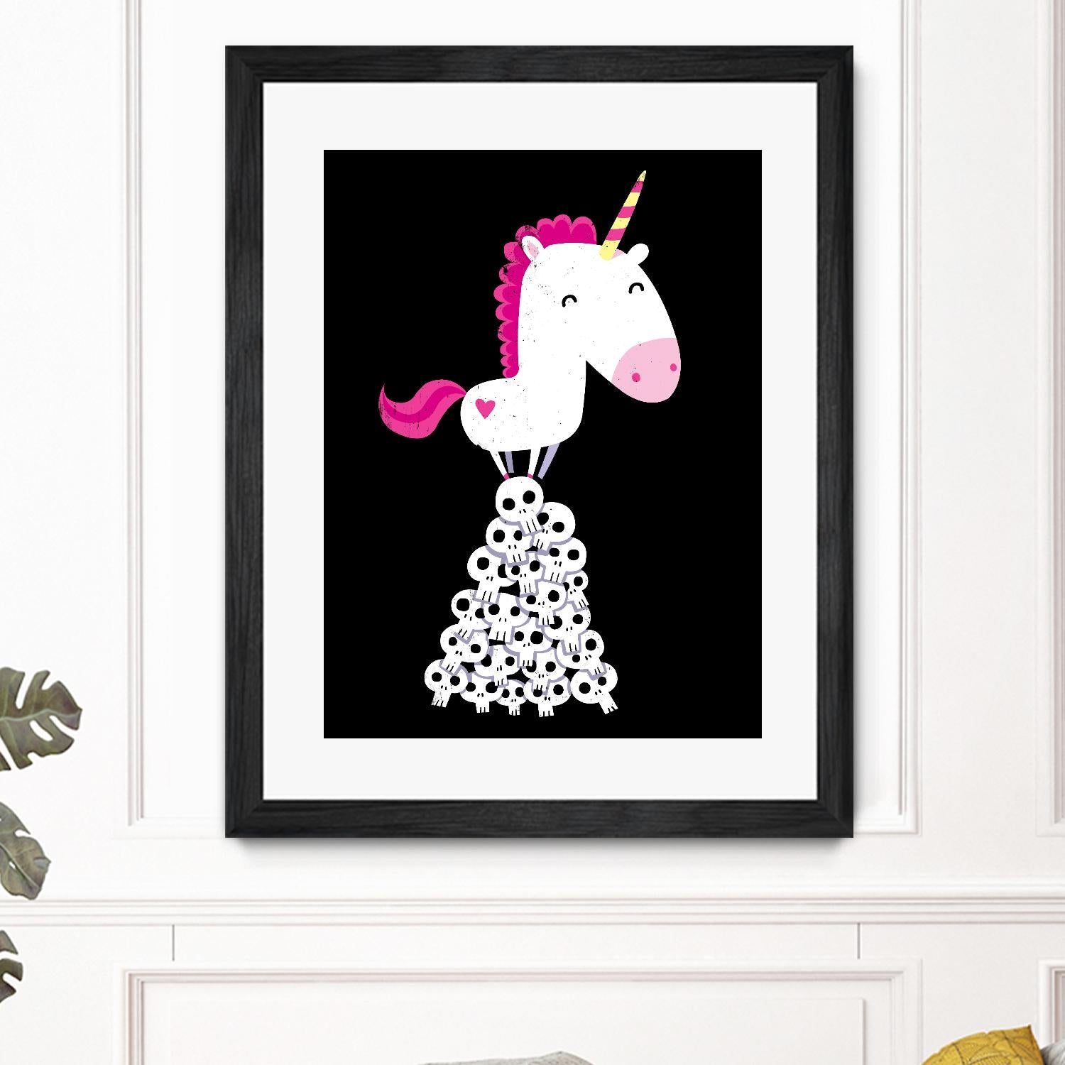Killer Unicorn by Michael Buxton on GIANT ART - multicolor urban/pop surrealism; contemporary; animals