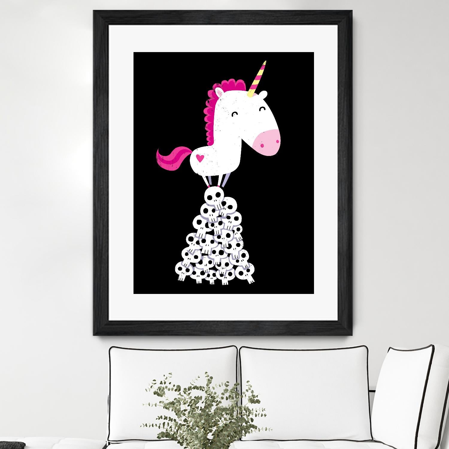 Killer Unicorn by Michael Buxton on GIANT ART - multicolor urban/pop surrealism; contemporary; animals