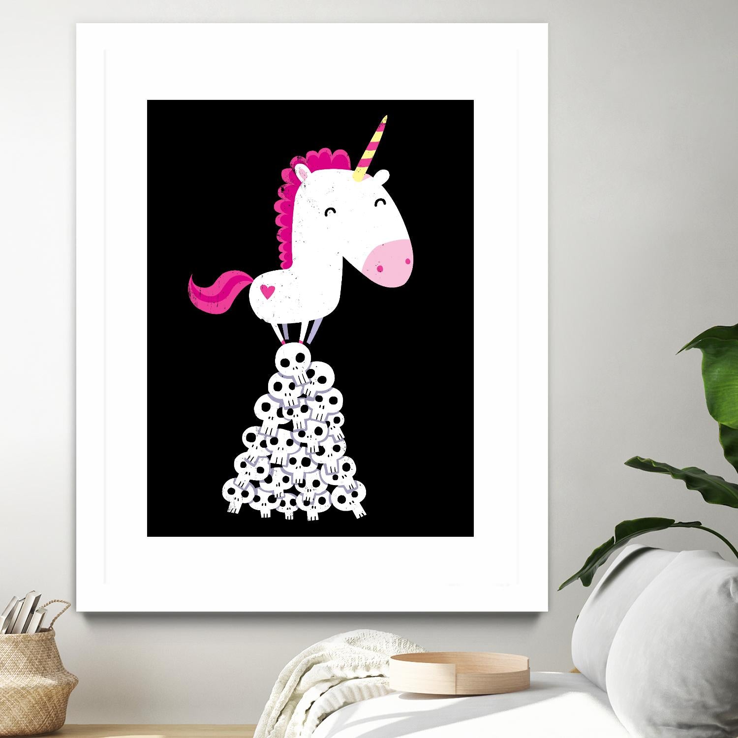 Killer Unicorn by Michael Buxton on GIANT ART - multicolor urban/pop surrealism; contemporary; animals