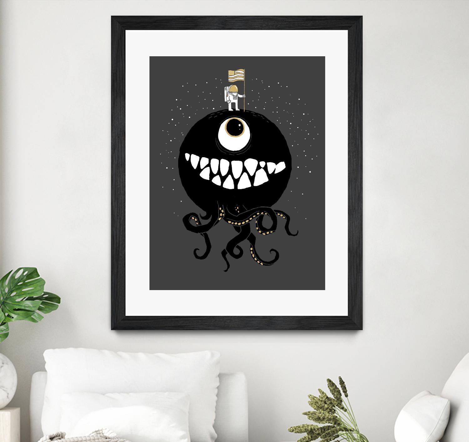 Space Oddity by Michael Buxton on GIANT ART - multicolor urban/pop surrealism; contemporary