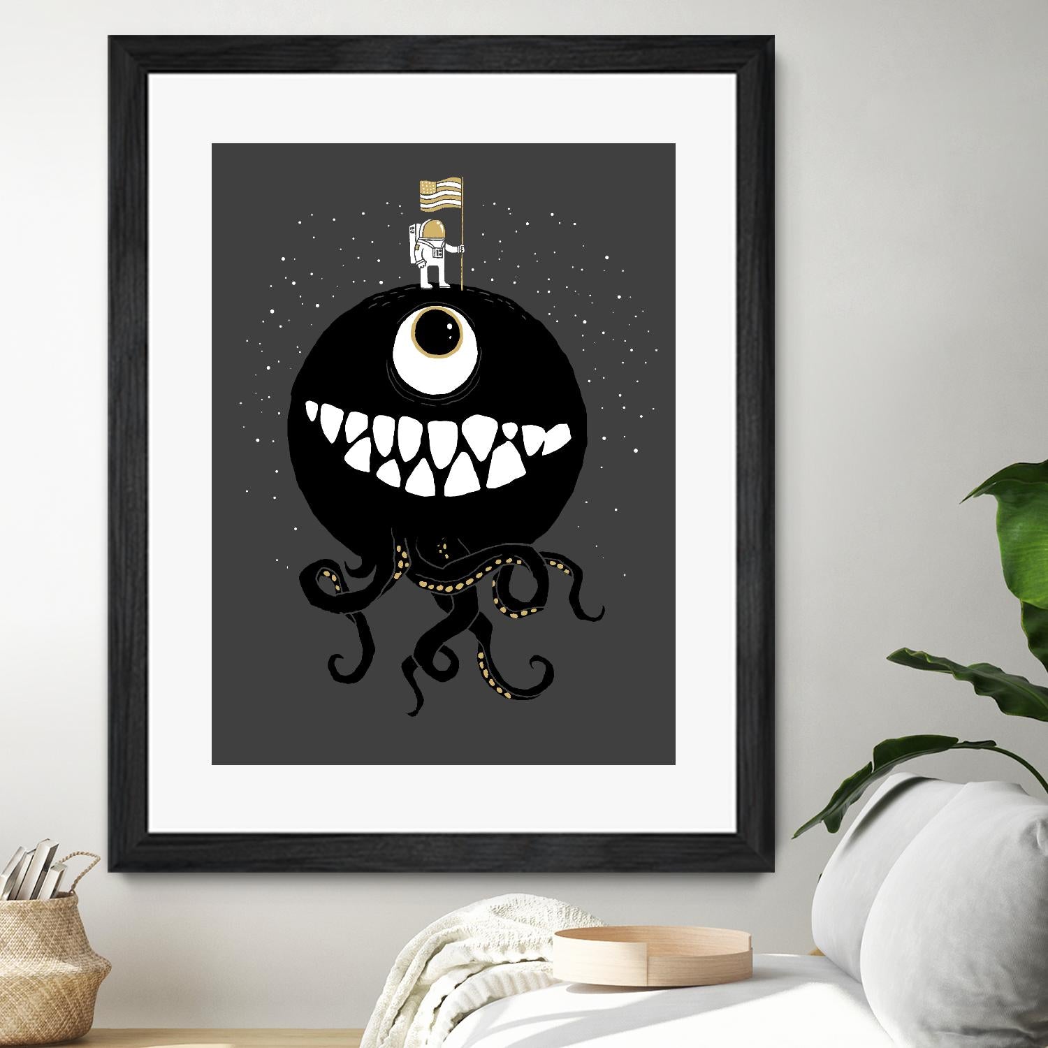 Space Oddity by Michael Buxton on GIANT ART - multicolor urban/pop surrealism; contemporary