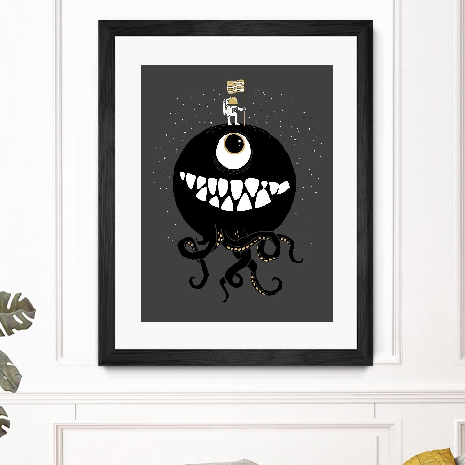 Space Oddity by Michael Buxton on GIANT ART - multicolor urban/pop surrealism; contemporary