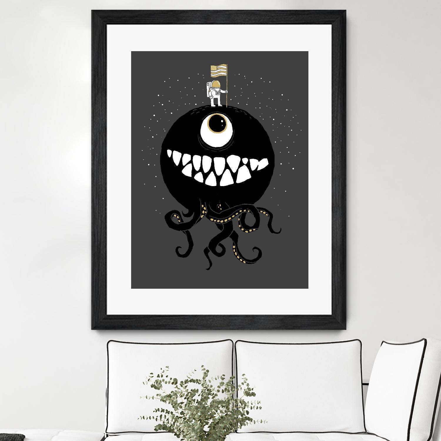 Space Oddity by Michael Buxton on GIANT ART - multicolor urban/pop surrealism; contemporary