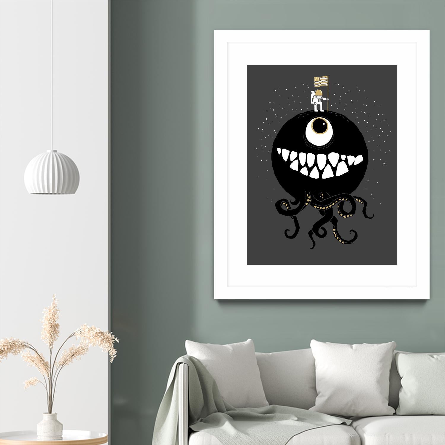 Space Oddity by Michael Buxton on GIANT ART - multicolor urban/pop surrealism; contemporary