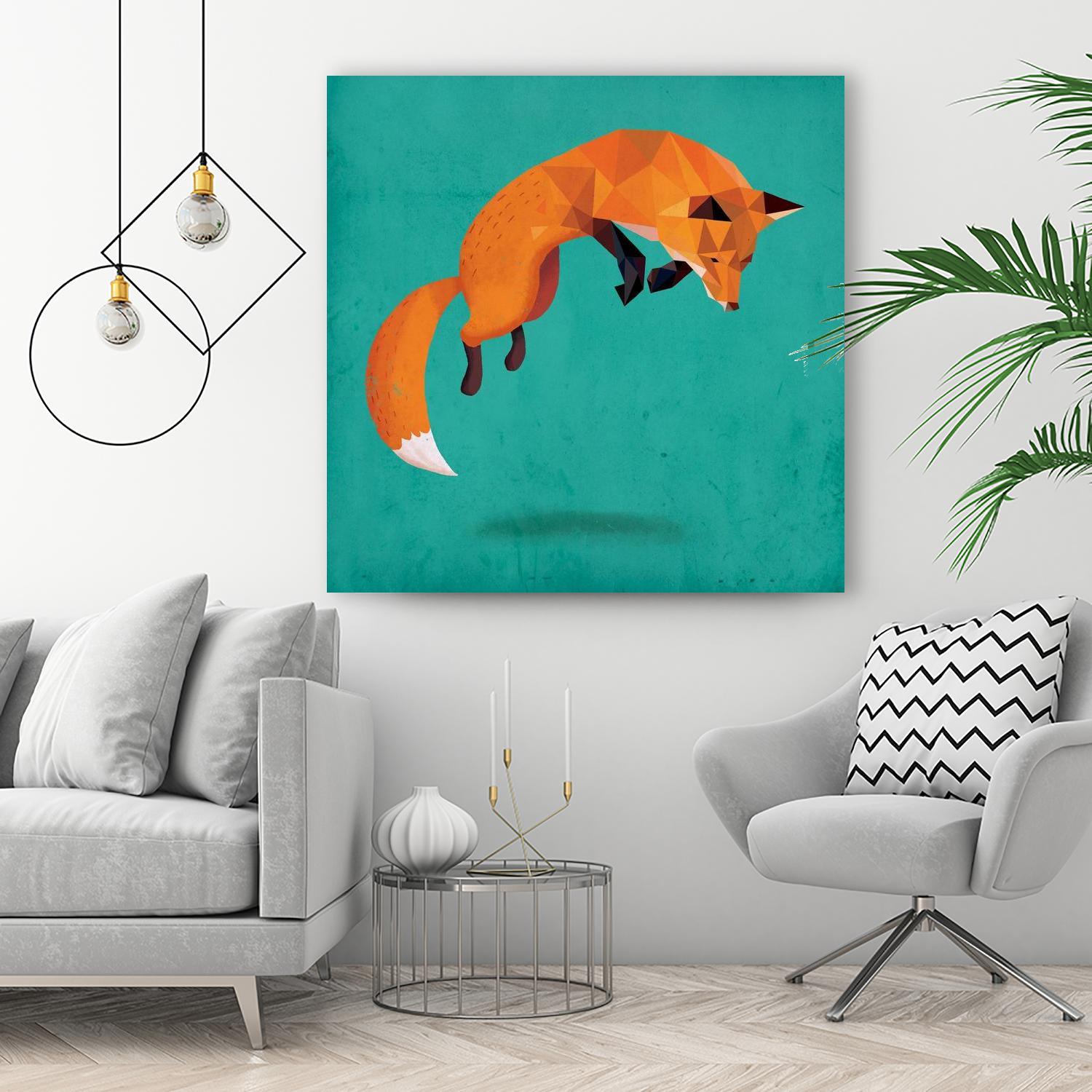 Transition by Michael Buxton on GIANT ART - multicolor urban/pop surrealism; contemporary; animals