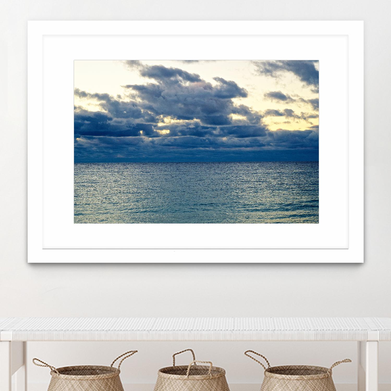 Indian Ocean Blues by Deborah Loeb Bohren on GIANT ART - multicolor photography; coastal